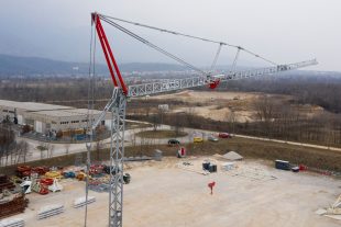 Gru automontante Terex